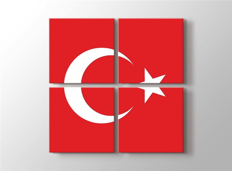 Turk Bayragi Tablosu Turkiye Tarihi Ve Ataturk Tablosu